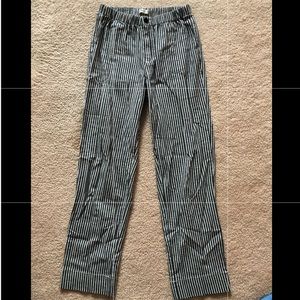 brandy melville striped tilden pants